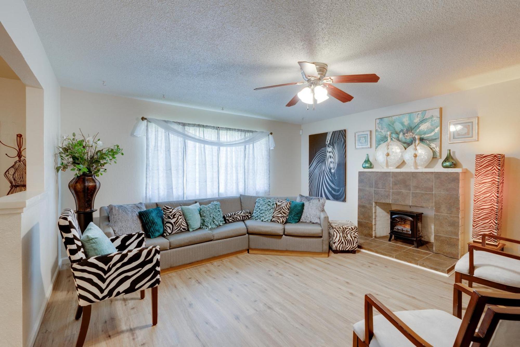 Breezy Fresno Home - Near Airport And Downtown Екстериор снимка
